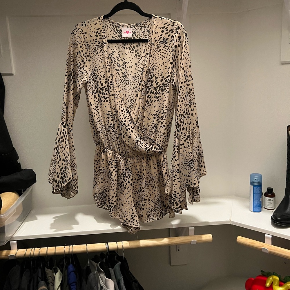 BuddyLove Leopard Romper